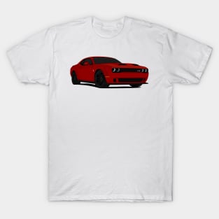 HELLCAT DARK-RED T-Shirt